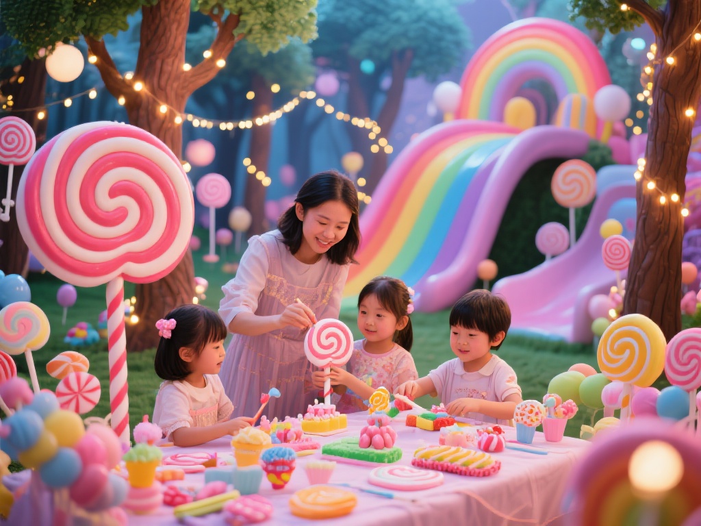糖果主题派对：探索甜蜜奇趣世界之旅
