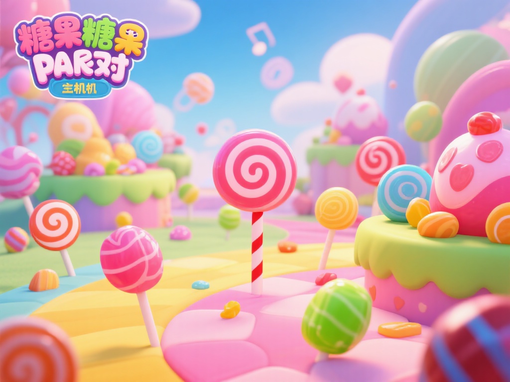 糖果派对单机游戏最大的特色之一就是其色彩斑斓的画面
