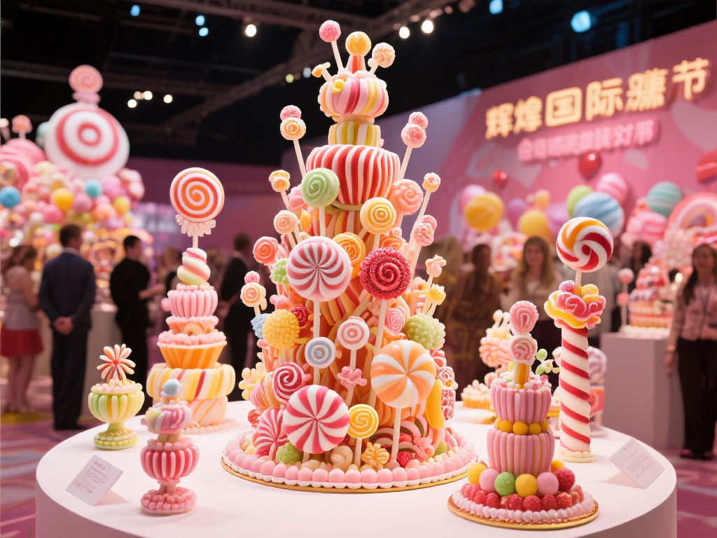 辉煌国际糖果派对汇聚了来自全球的顶级糖果品牌和艺术