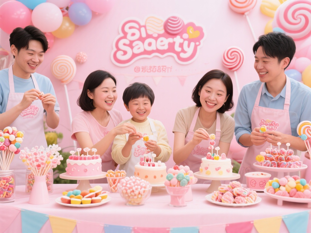 在为朋友、家人准备一场派对时，糖果派对项目注重的正