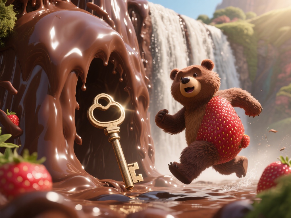 糖果派对草莓熊的甜蜜奇幻冒险之旅开启梦幻篇章