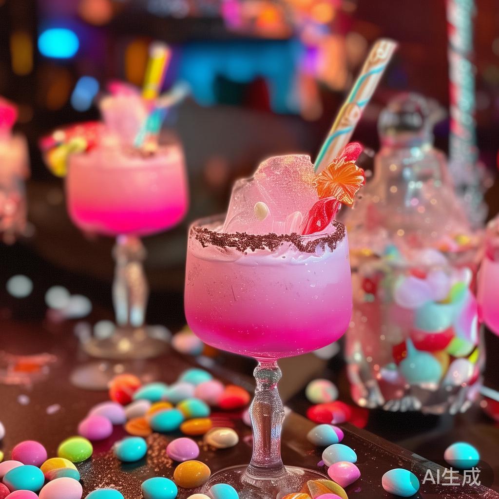 热情洋溢的夜晚:醉人酒吧糖果派对狂欢盛宴大揭秘 在酒吧派对中,精彩之处在于提供各种创新的糖果主题饮