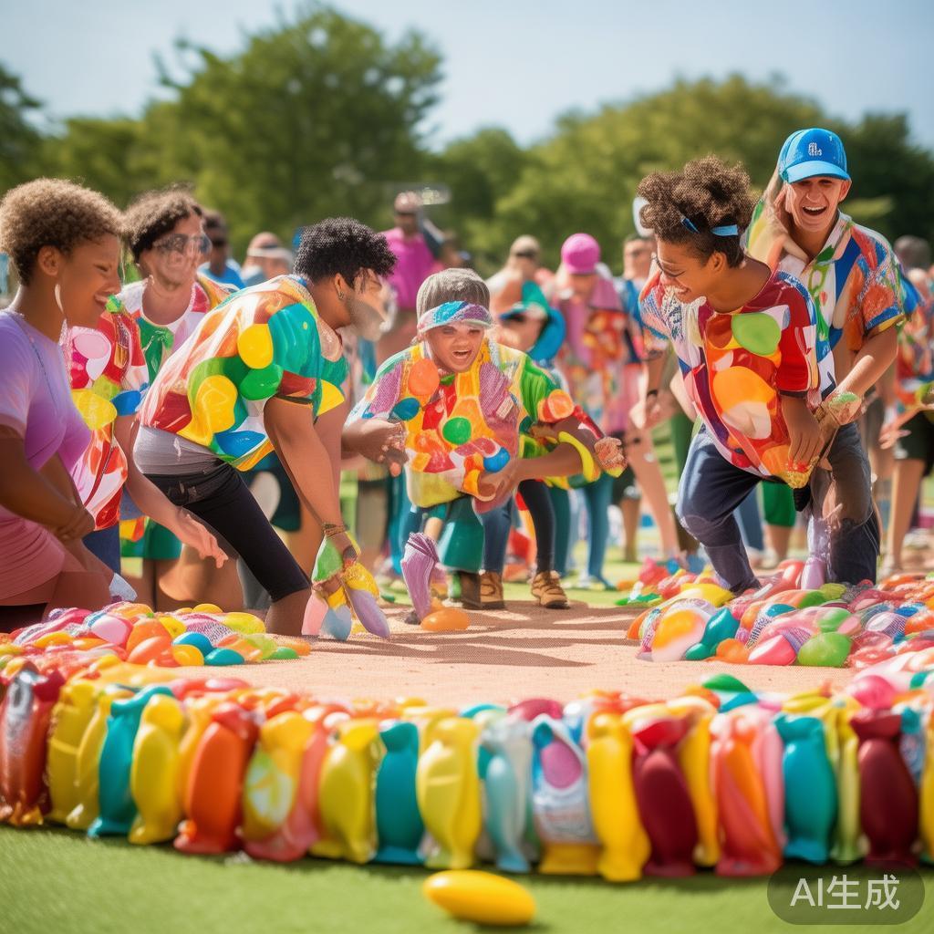 这项融合了糖果和棒球的娱乐方式不仅仅是一场简单的游