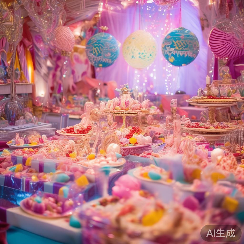 打造梦幻甜蜜的糖果派对:创意设计方案与布置技巧全攻略 首先,确定一个具有吸引力的主题是糖果派对成功的关键