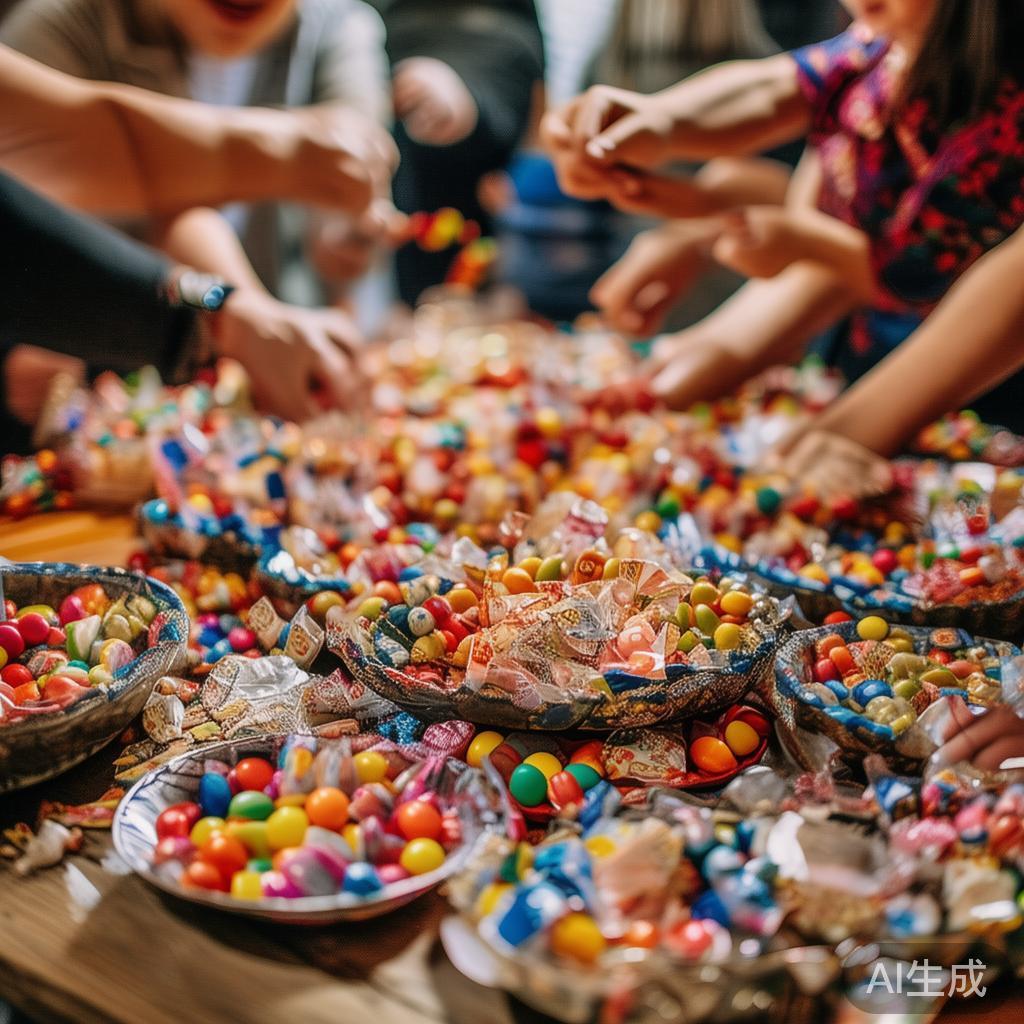 糖果派对精彩瞬间回顾:欢乐记忆与难忘瞬间大合集 精彩瞬间三:甜蜜的纪念与分享
在一些家庭聚会中,