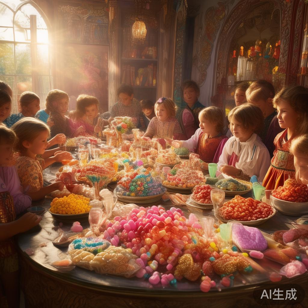 糖果派对的起源与精彩瞬间:甜蜜盛宴的精彩回顾 在我们的童年回忆中,甜蜜的味道总能唤起一段美好的时