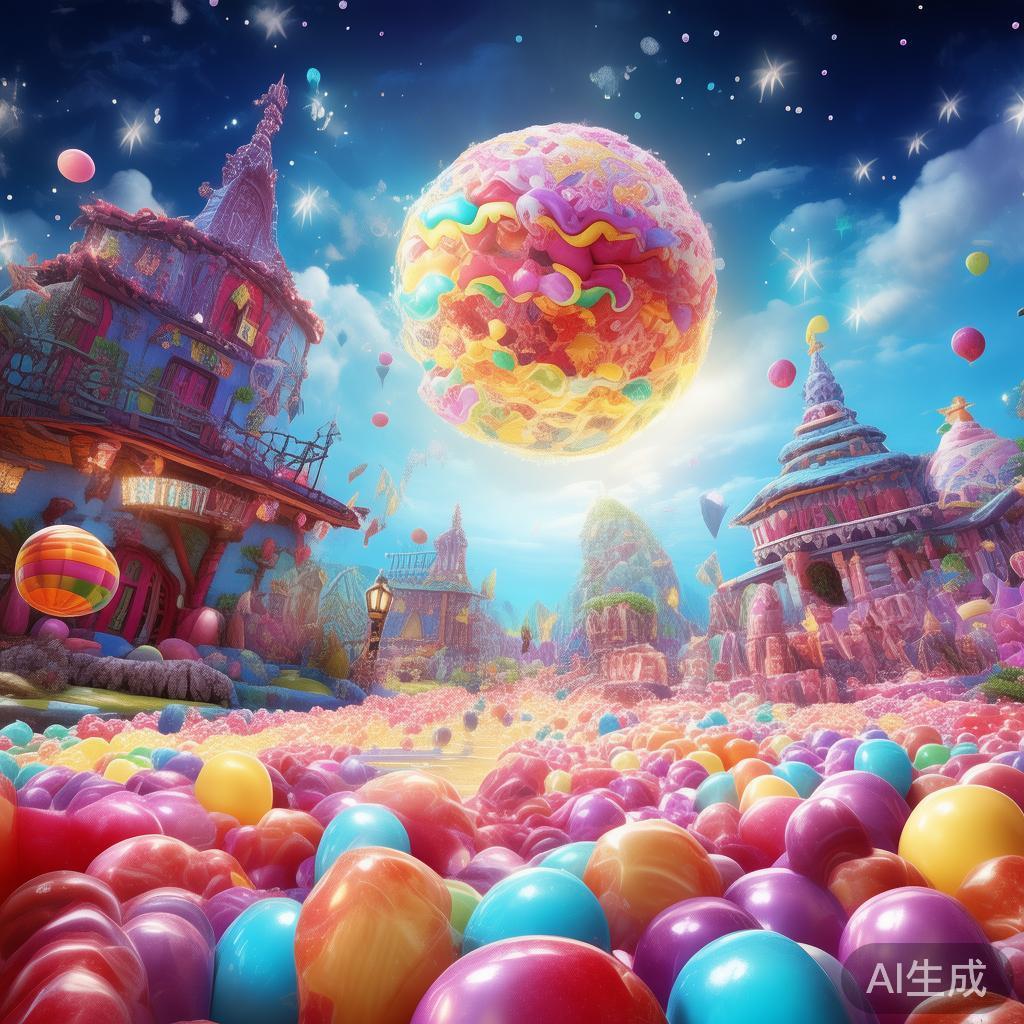 童话糖果世界奇遇记:探索神秘甜品冒险之旅 在童话世界中,糖果代表着甜蜜与快乐,童话中的糖果王